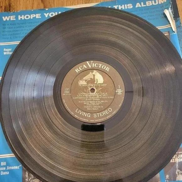 Henry Mancini The Music  From Peter Gunn RCA soundtrack Vinyl LP - Picture 4 of 5